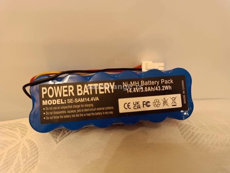 Baterija za Samsung vacuum cleaner usisivac 3.0Ah 14.4V