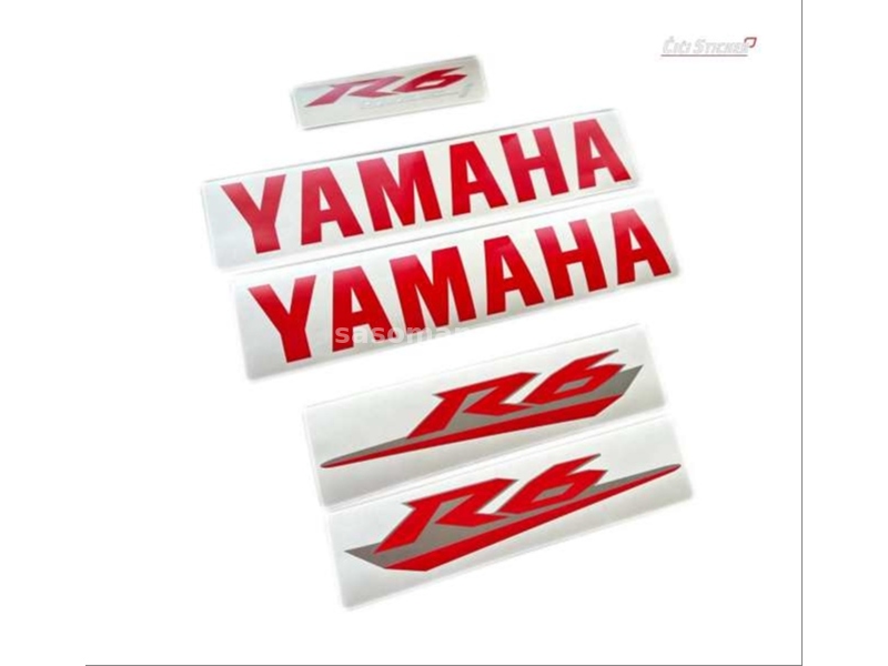 Yamaha R6 Komplet Nalepnice - Nalepnice za motore- 2132