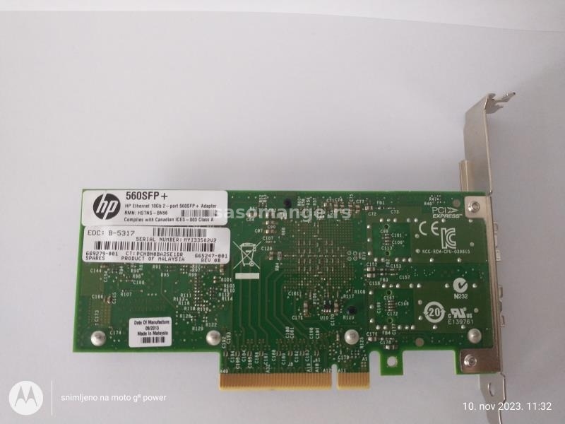 HP ETHERNET PCI-E KARTICE ZA SERVER MAŠINE