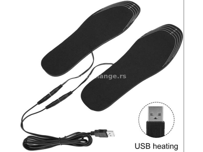USB Električni ulošci za obucu za grijanje stopala
