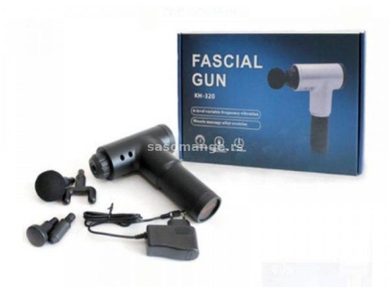 Masazer Pistolj za masazu Fascial Muscle Gun-masazer novo