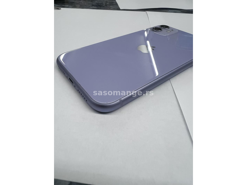 iPhone 11 Purple Sim Free 100% Zdravlje Baterije SA25