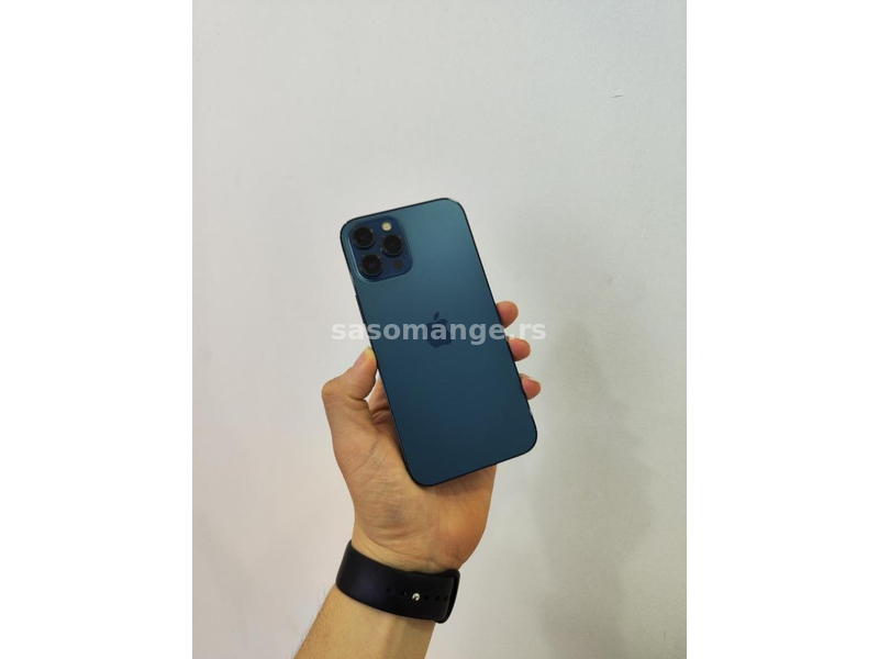 iPhone 12 Pro Max Blue Sim Free 100% Baterija