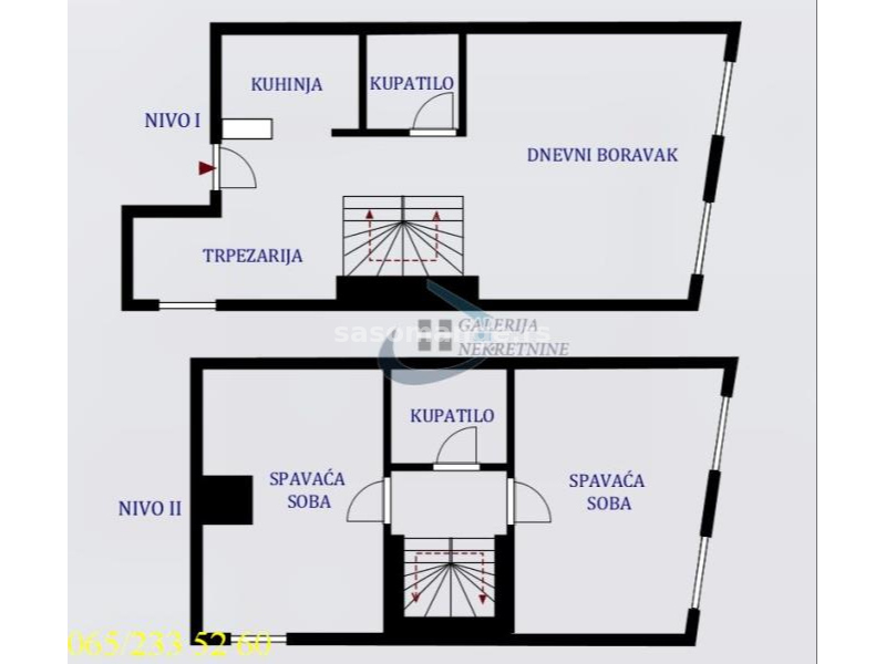 Stari grad, Atelje 212 - Svetogorska 88m2