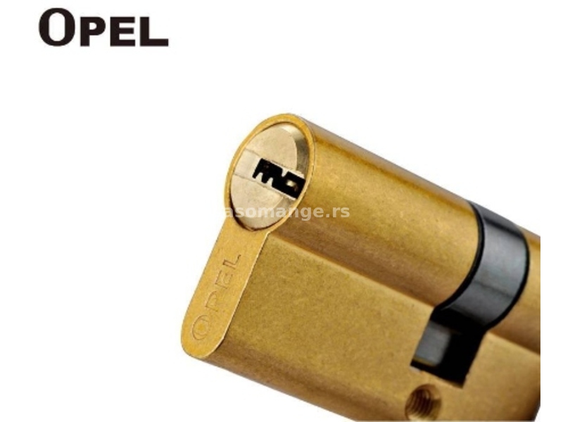 OPEL Cilinder za bravu 60-90 mm mesingani ogignal 5 ključ