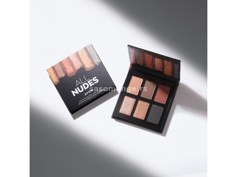 AVON All Nudes 6u1 paleta senki za oči