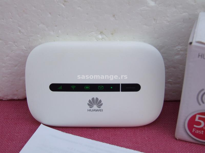 Huawei E5330 3G WiFi prenosni Mi-Fi ruter FULL + GARANCIJA!