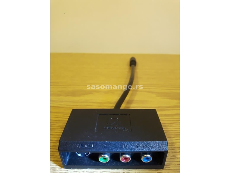 Video adapter 9-pin S-video na YPbPr Component video + kabel