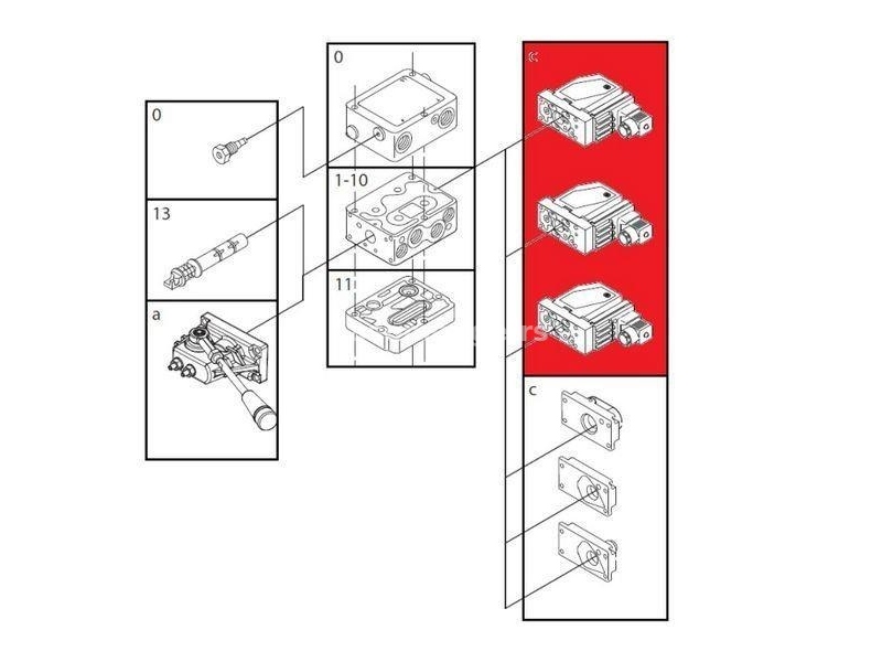 DANFOSS ventil-11166817, 157B4032 Säädin PVEH32 11-32V