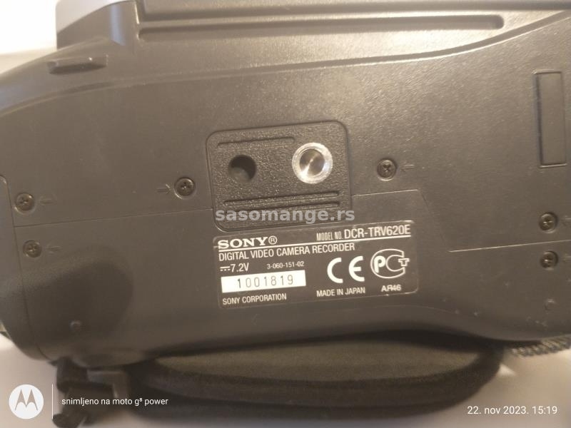 Sony DCR-TRV620 DIGITAL8 video kamera