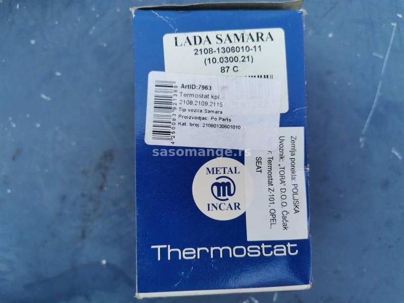 Termostat tecnosti Lada 2108 Samara br.3