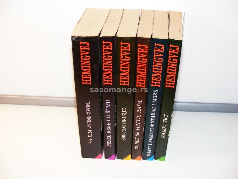 ERNEST HEMINGVEJ Odabrana dela 1-6 komplet