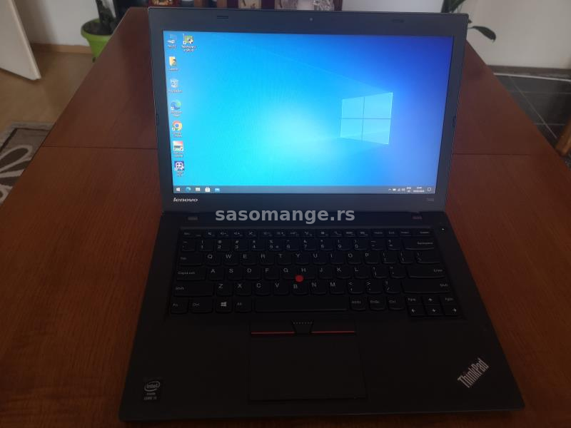 Lenovo ThinkPad T450 / i5-5300u / 8GB / 256 SSD / Bat 2h+