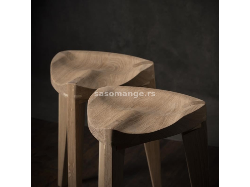 Drvena stolica 45 udubljena