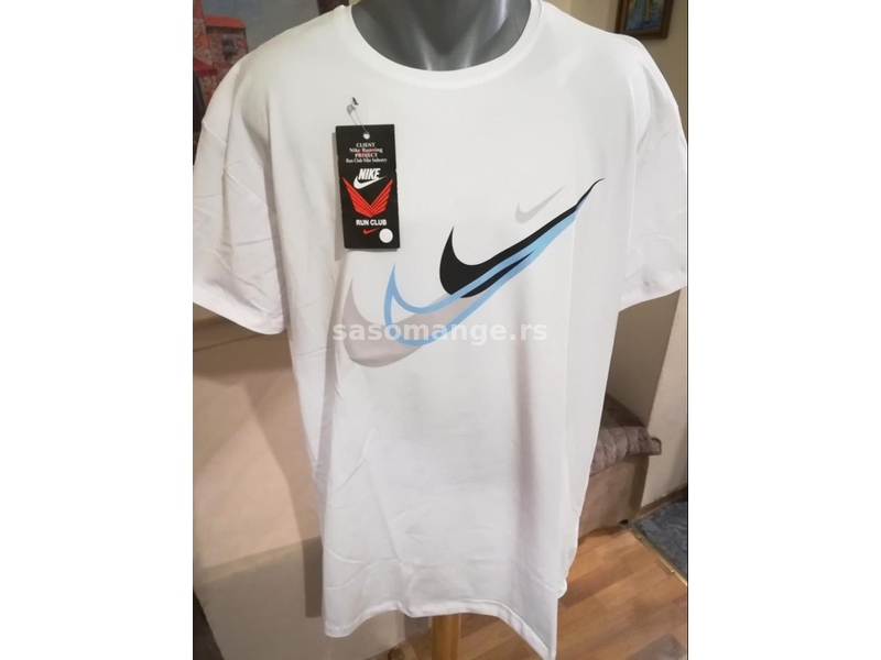 Nova muska pamucna markirana majica Nike Bela 3XL Novo