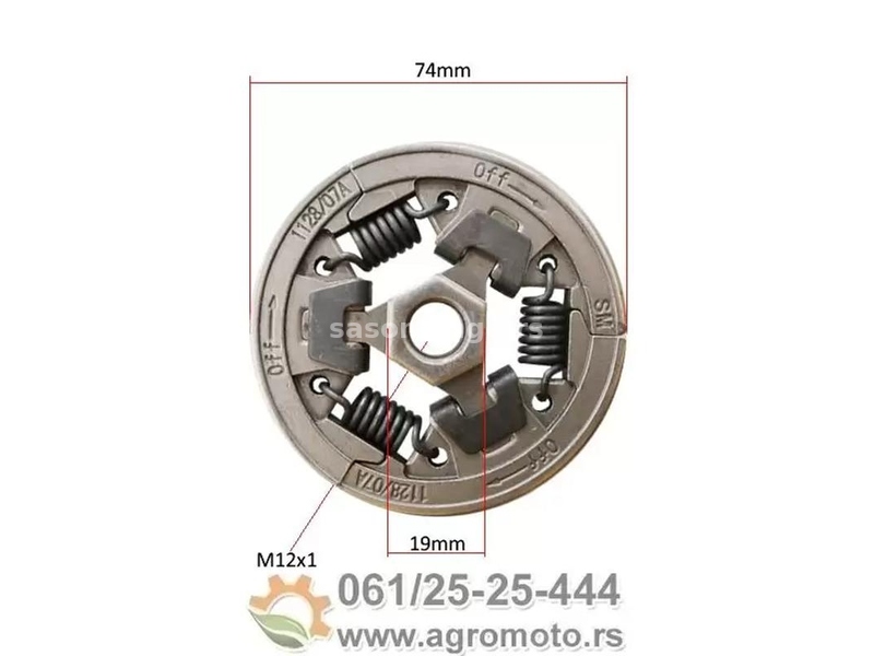 Kvačilo testere za Stihl MS 034 036