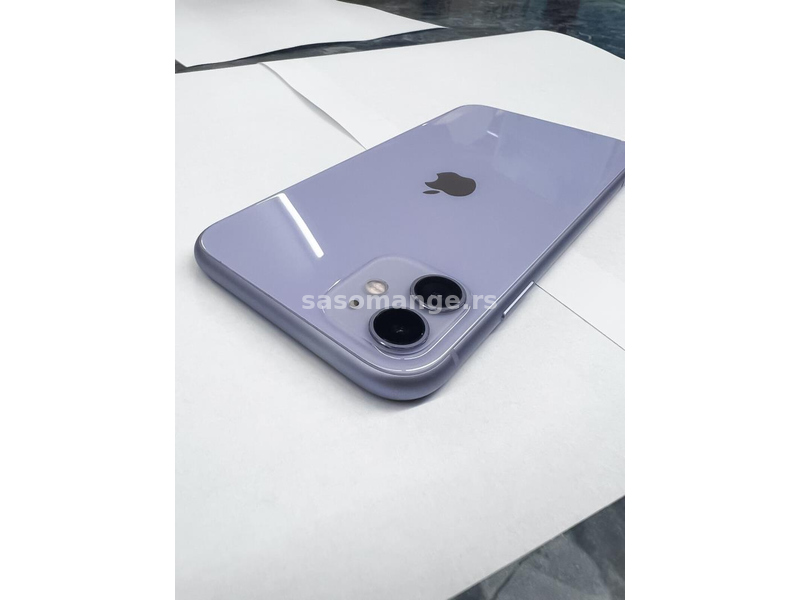 iPhone 11 Purple Sim Free 100% Zdravlje Baterije SA25