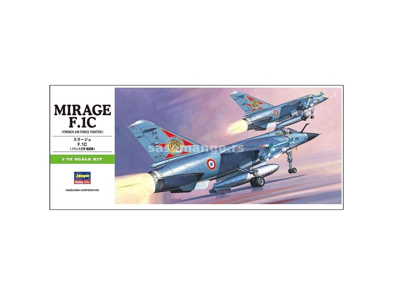 1/72 Maketa aviona Mirage F.1C