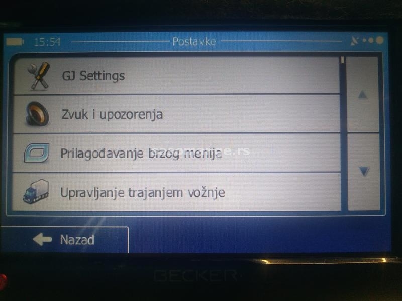 becker active 50 - 5 inča - nove mape,auto-kamion