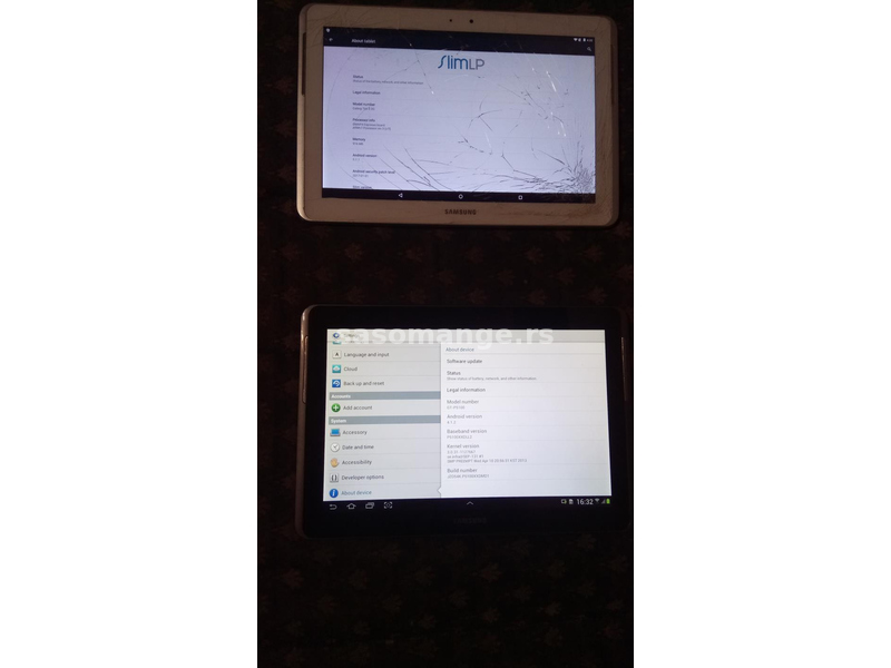 Telefon/tablet 10 inča Samsung TAB2 P5100 1GB/16GB SIM slot