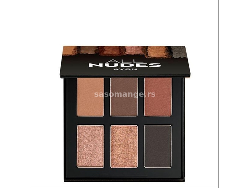 AVON All Nudes 6u1 paleta senki za oči