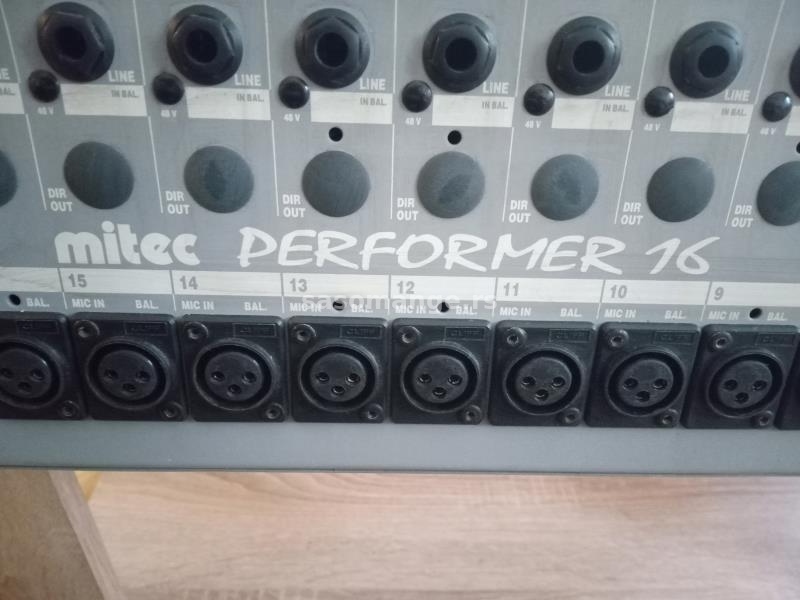 16 kanalni mixer Mitec Performer 16