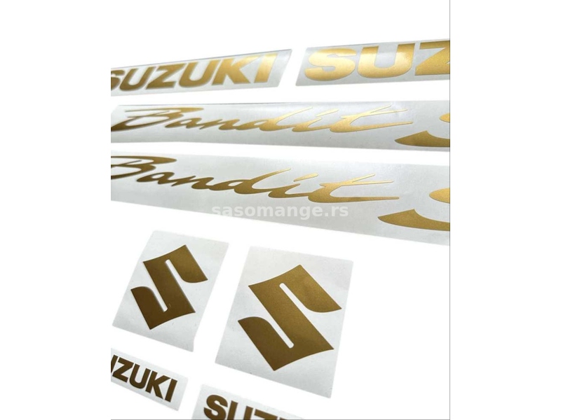 Suzuki Bandit Nalepnice komplet Zlatne-stikeri za motor- 2140