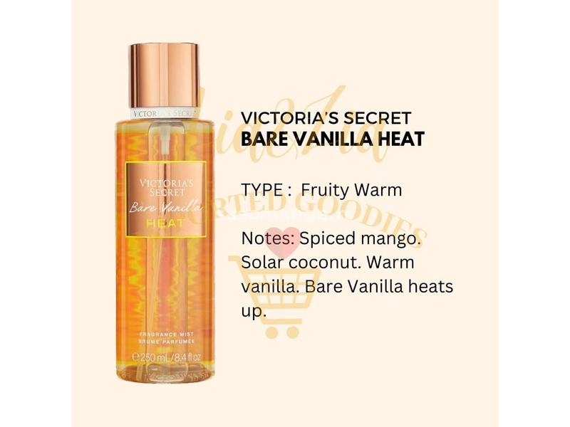 Victoria Secret Bare Vanilla Heat Body Mist 250ml