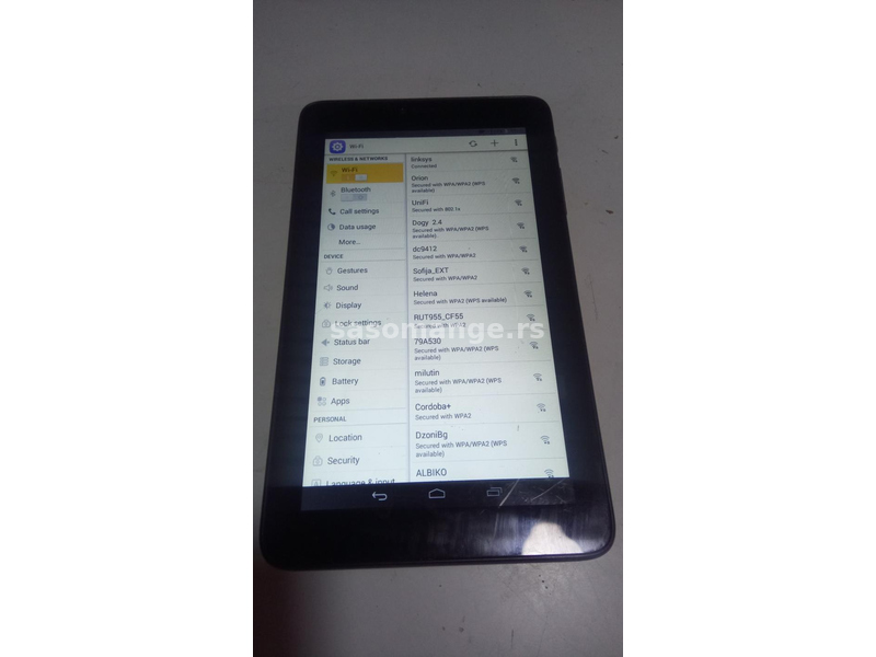 Telefon/tablet Alcatel Pixi 3(7) 9002X 7inča