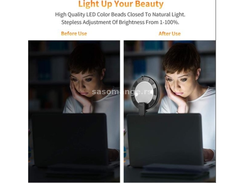 Ring light za laptop od 8 inča