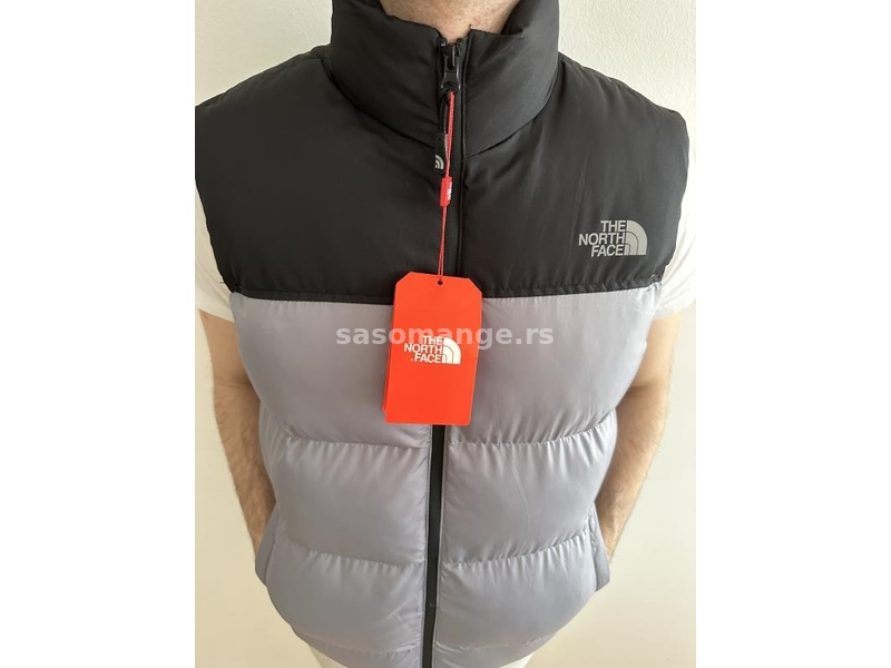 The North Face prsluk crno sivi TNF3