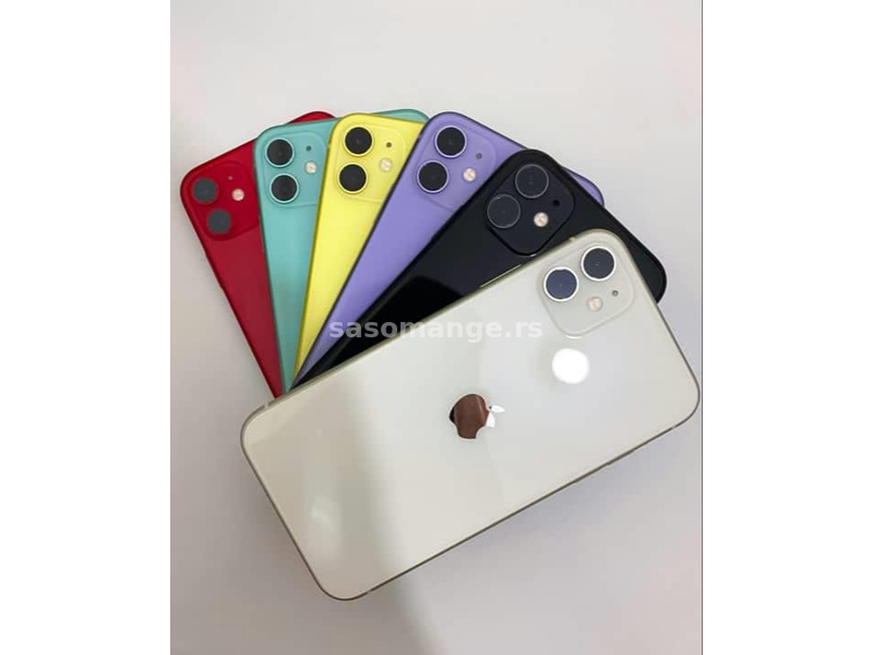 iPhone 11 64GB Yellow Sim Free 100% BAT SA107