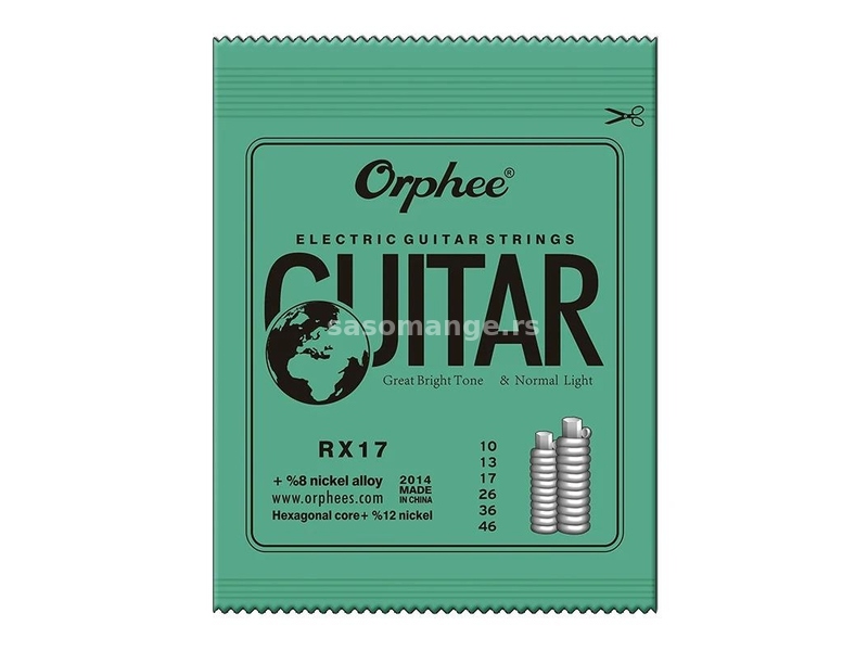 Orphee RX17 žice za električnu gitaru 010-046