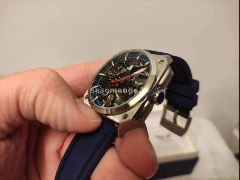 UNUORS automatski muški ručni sat plavi
