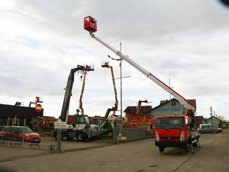 Kamion platforma-korpa za električare NISSAN CABSTAR 35.11