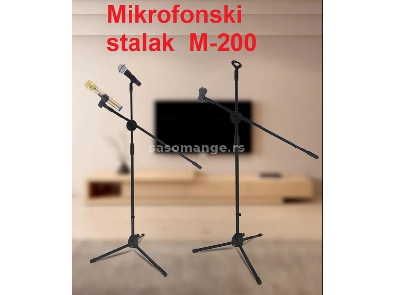 Stalak za mikrofon a može i za dva M-200