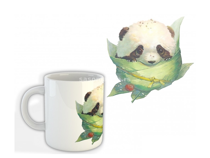 Solja Keramicka Baby Panda Vise Modela