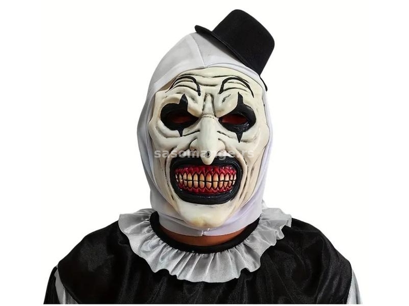 Maska Terrifier Za Noc Vestica, Halloween, Maskenbal Model 1