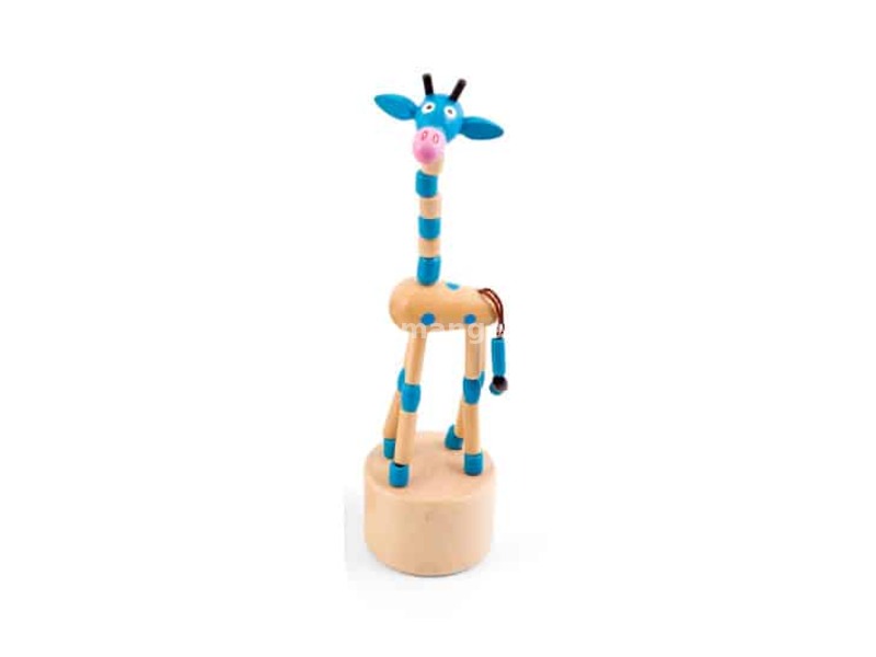 PINO Igračka sa zglobom Žirafa (plava)