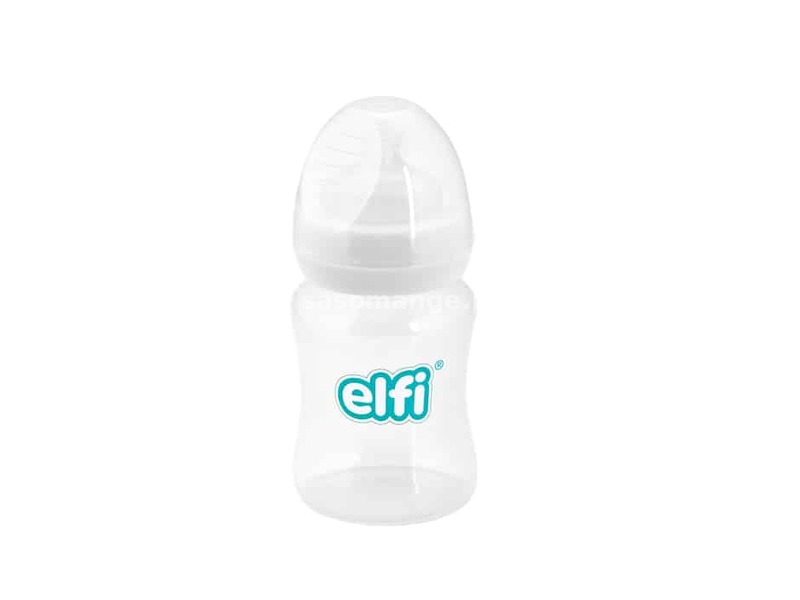 ELFI Plastična flašica sa širokim otvorom CLASSIC, 180 ml