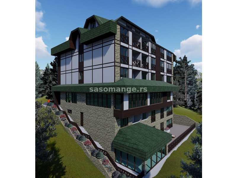 Green Wood Spa&amp;Resort Kopaonik. Apartman br. 9 - 25.55m2