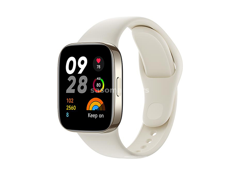 Smart Watch Redmi Watch 3 bela Xiaomi 44176