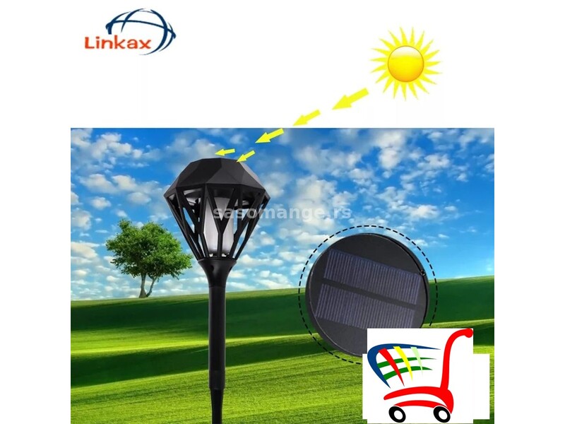 Solarna dvorišna lampa/Usb punenje- - Solarna dvorišna lampa/Usb punenje-