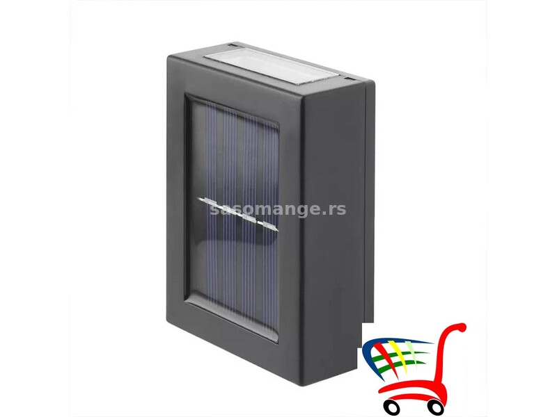 Solarne zidne dekorativne lampe set 2 komada - Solarne zidne dekorativne lampe set 2 komada