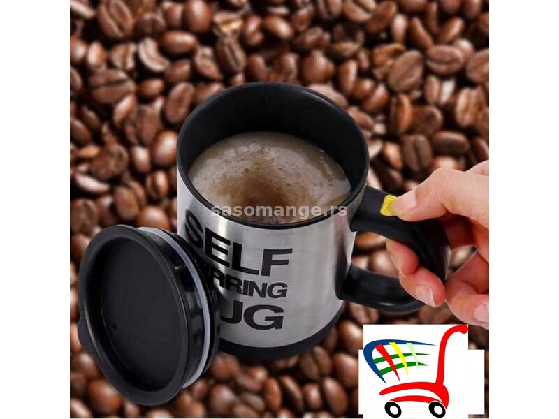Šolja za kafu samomešajuća 1+1 - Šolja za kafu samomešajuća 1+1