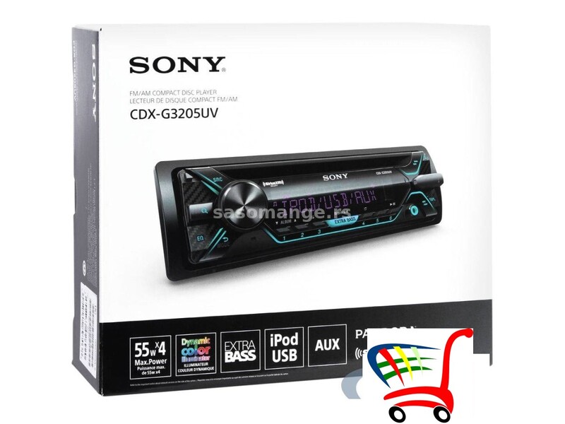 Sony CDX-G3205UV - Sony CDX-G3205UV