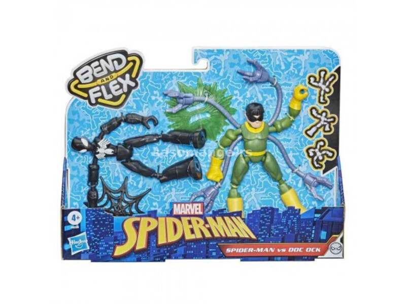 Spiderman bend and flex spider man vs doc ock ( F0239 )