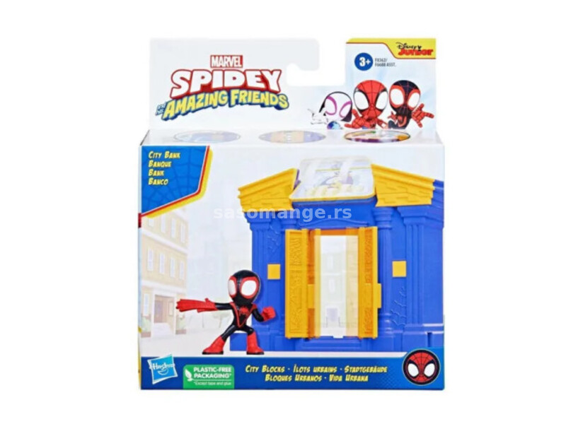 Spiderman city blocks set sa figurom asst ( F6688 )