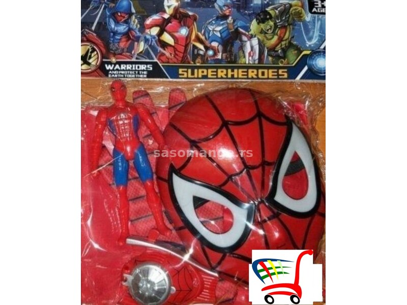 Spiderman ,Hulk kostim sa igrackom - Spiderman ,Hulk kostim sa igrackom