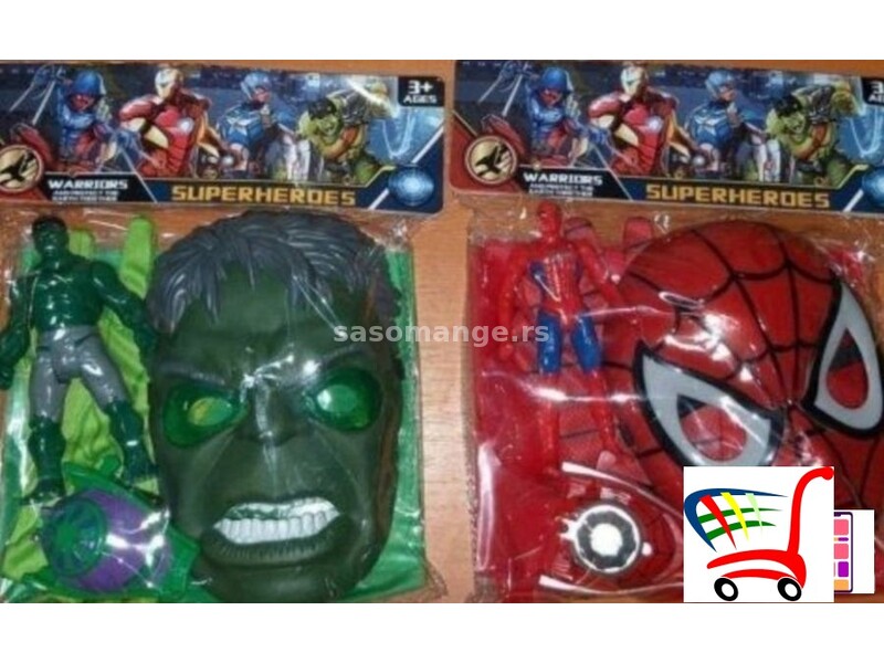 Spiderman ,Hulk kostim sa igrackom - Spiderman ,Hulk kostim sa igrackom